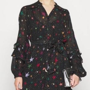 Farm Rio Night Sky Maxi Dress Size XL